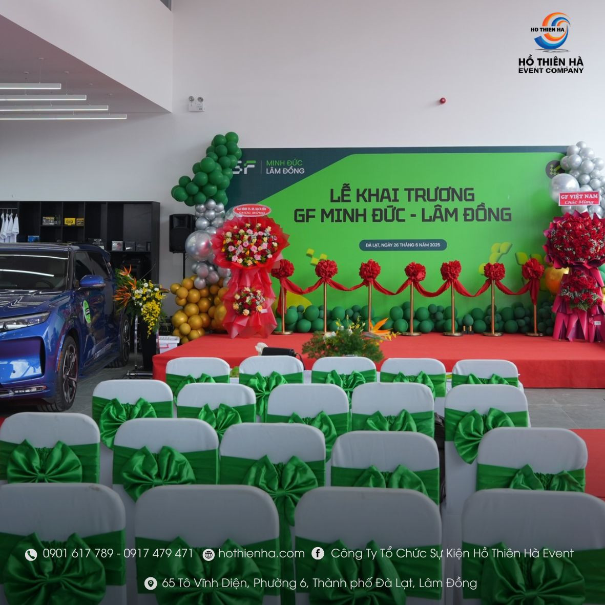 Khai trương đại lý 3S Green Future Minh Đức - mô hình ô tô điện 3S đầu tiên tại Đà Lạt